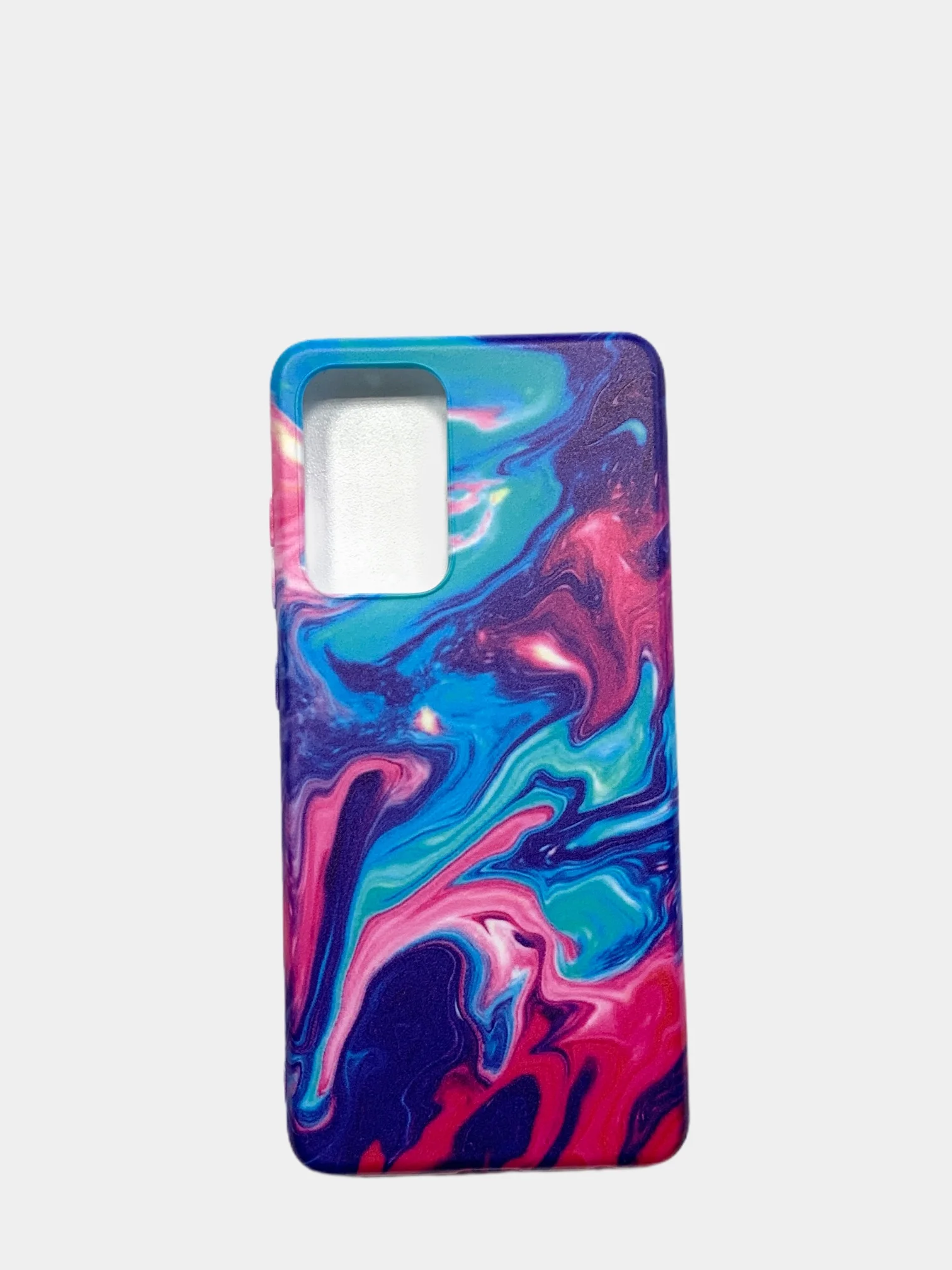 Розовый силиконовый чехол на Samsung A52, A51, A32, A02S, A02, A71, A50