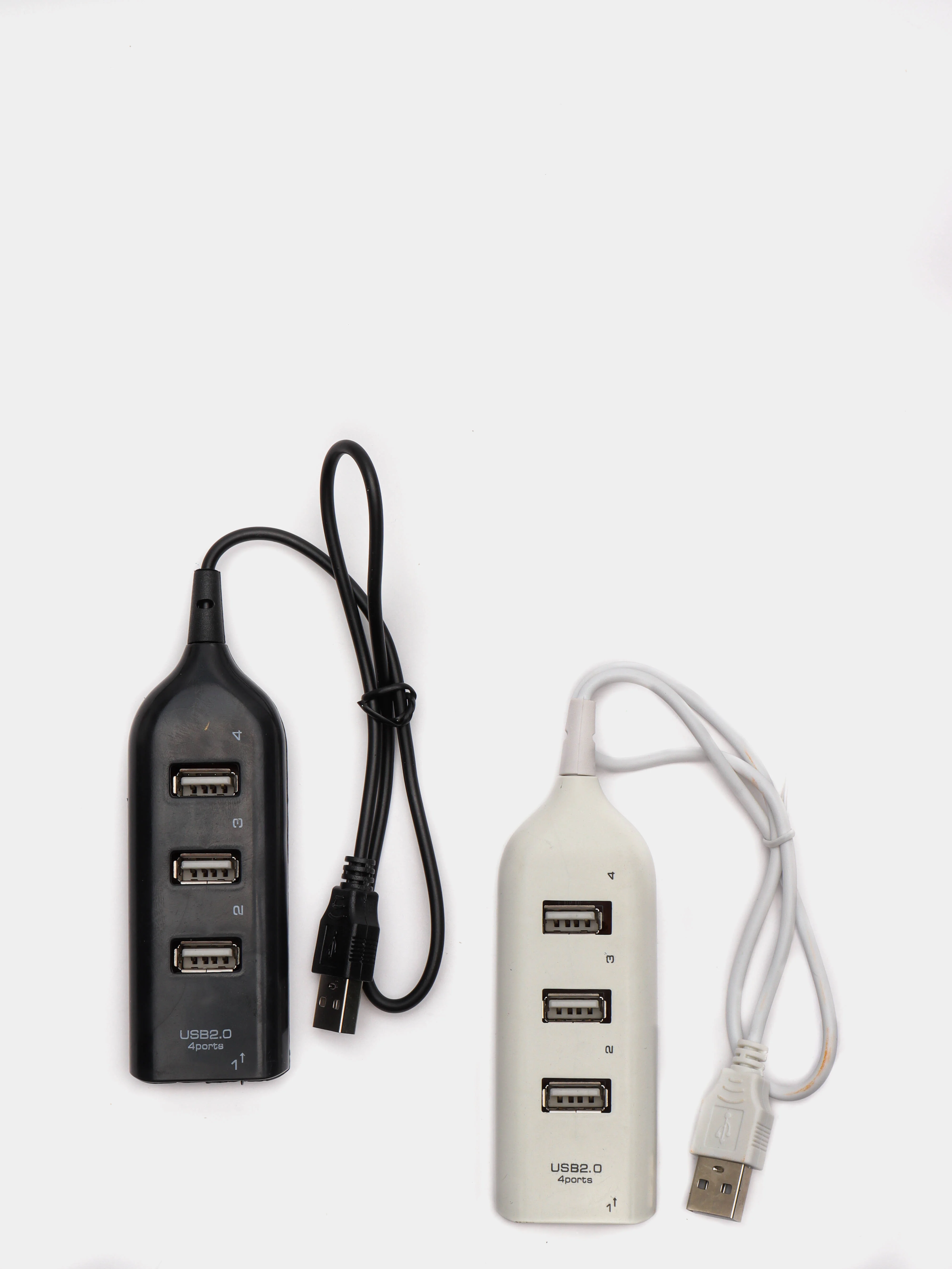Белый разветвитель универсальный, USB Hub 2.0