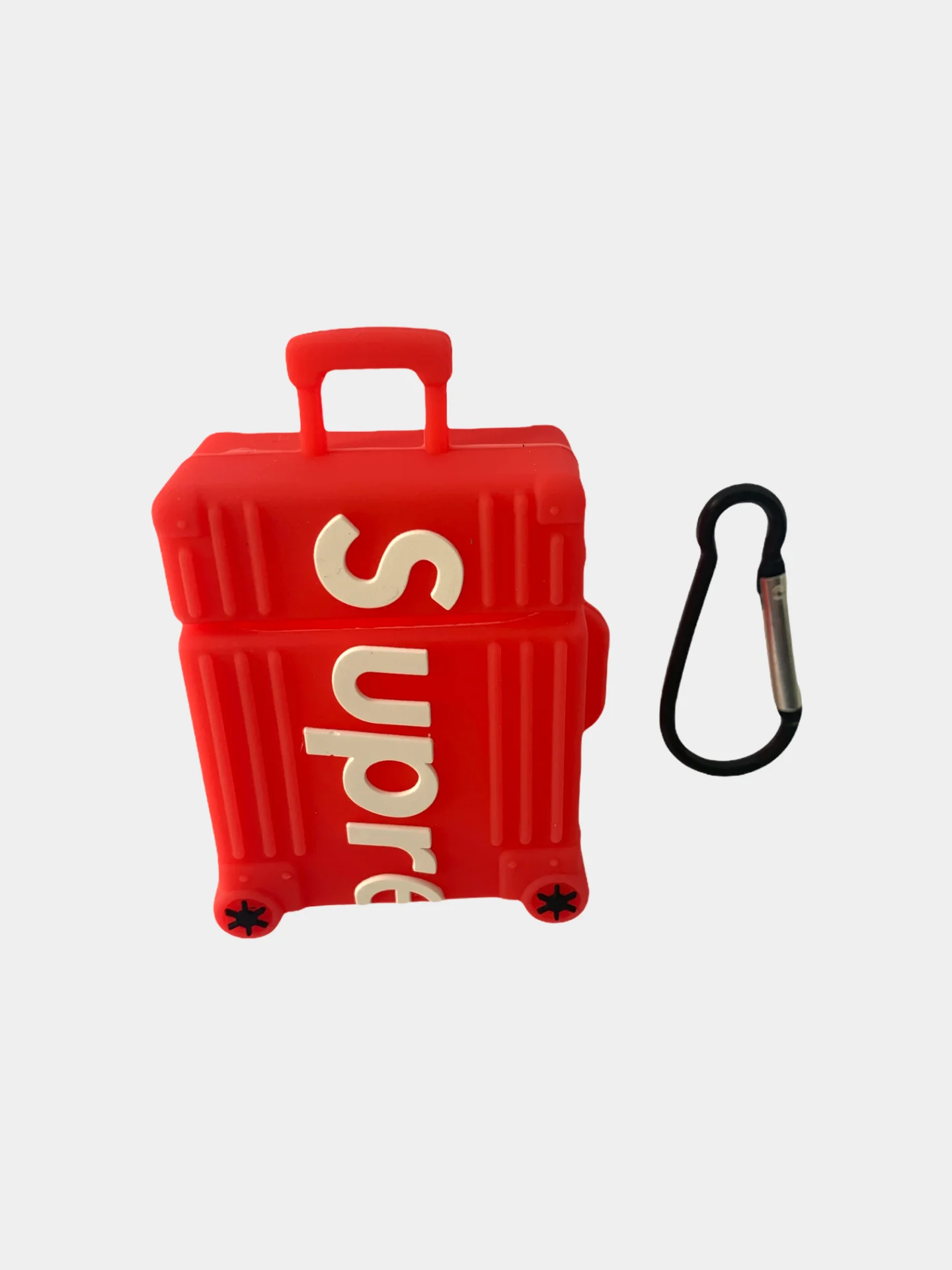 Серый силиконовый чехол для AirPods 1, 2