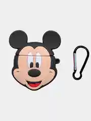 Бежевый меланж силиконовый чехол для AirPods 1, 2