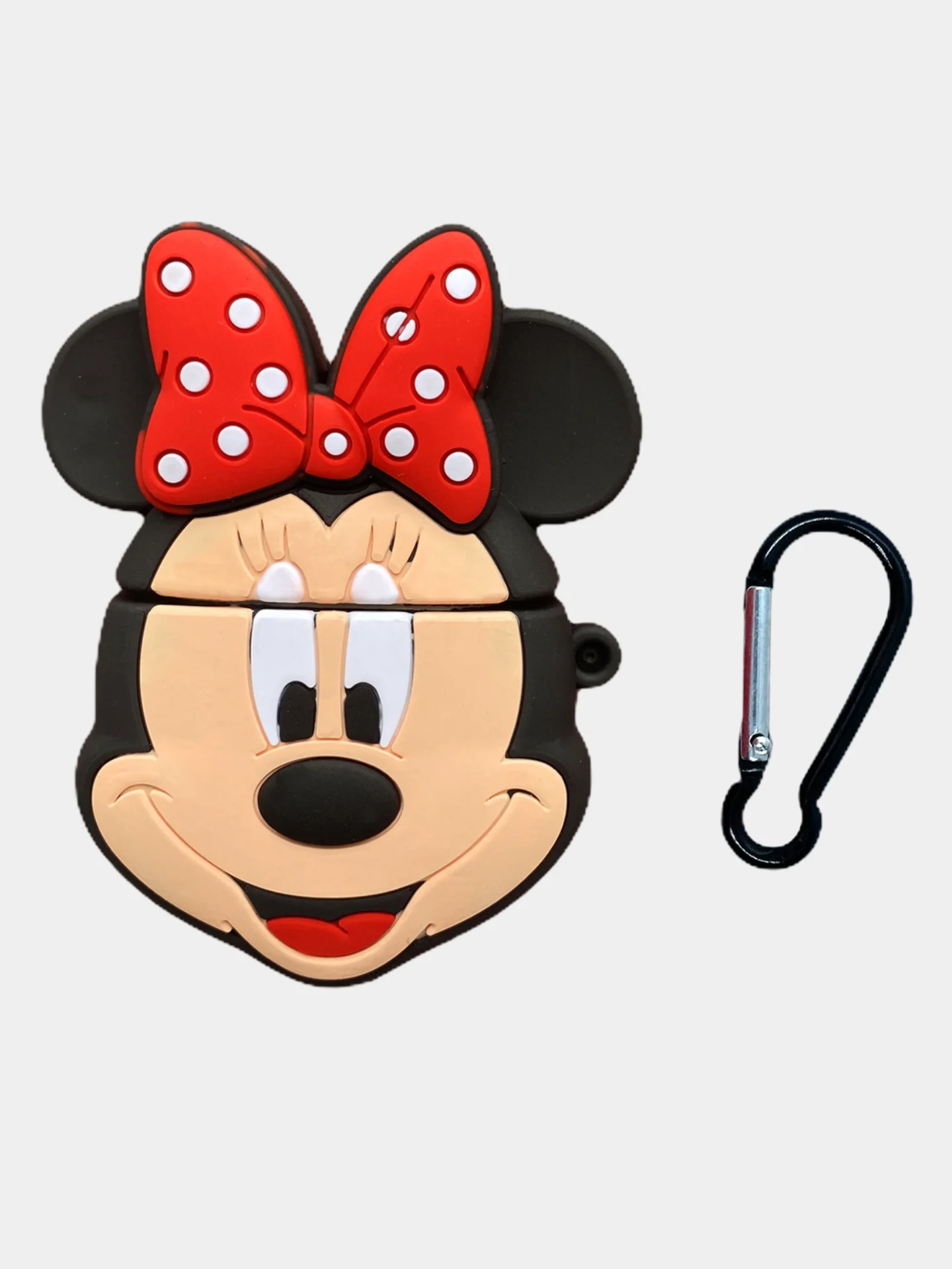 Багровый силиконовый чехол для AirPods 1, 2