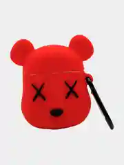 Красный силиконовый чехол для AirPods 1, 2