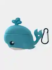 Зеленый силиконовый чехол для AirPods 1, 2