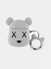 Коралловый меланж силиконовый чехол для Airpods 1/2
