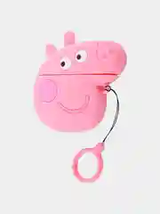 Темно-синий силиконовый чехол для Airpods 1/2