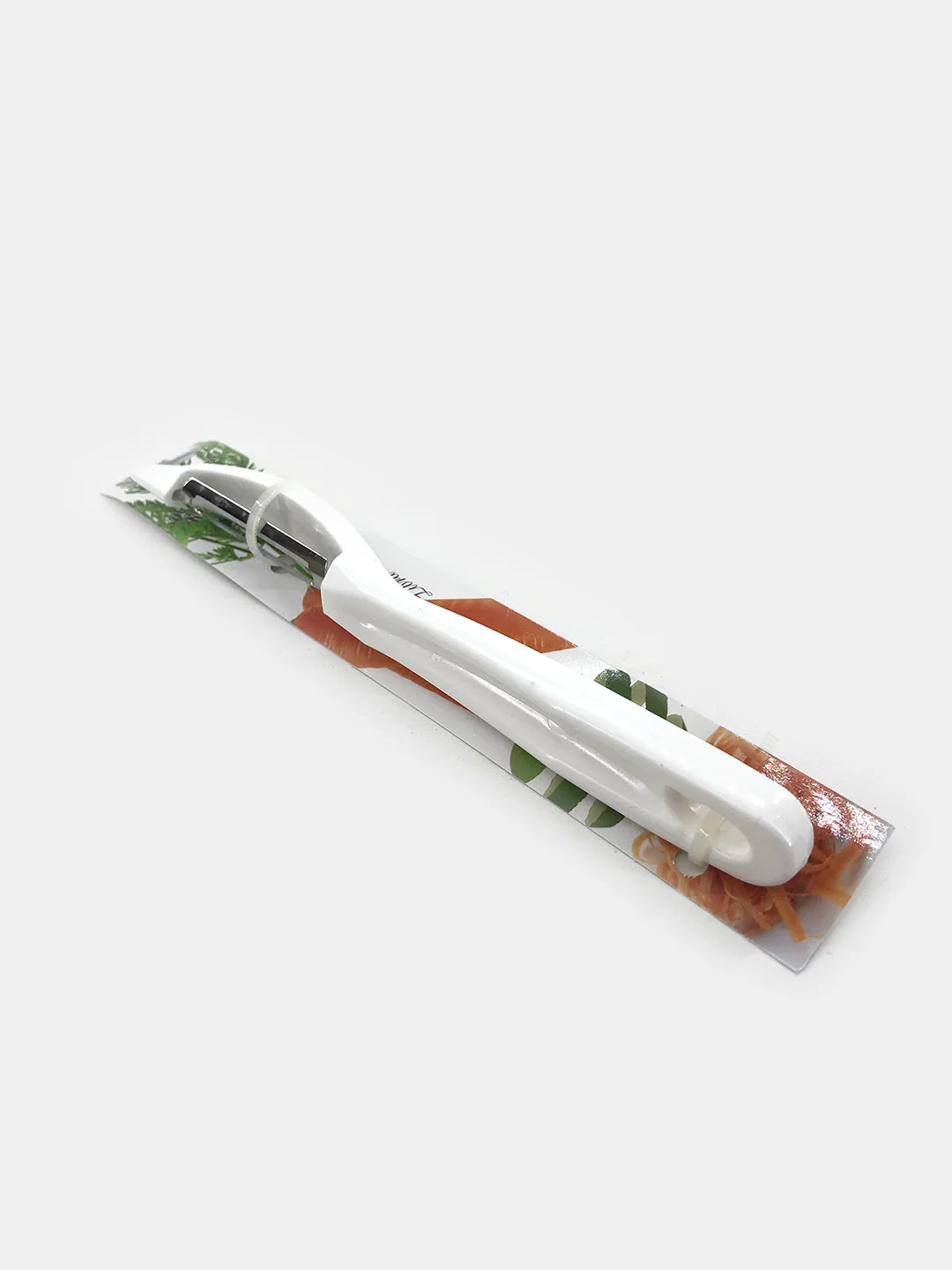Белый овощечистка прямая