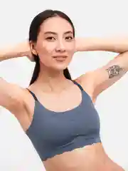 Бежевый топ женский, бесшовный