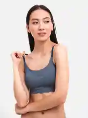 Бежевый топ женский, бесшовный