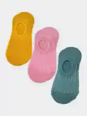 Носки следки короткие однотонные