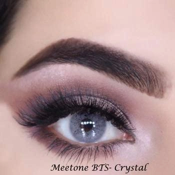 Цветные линзы серые BTS Crystal