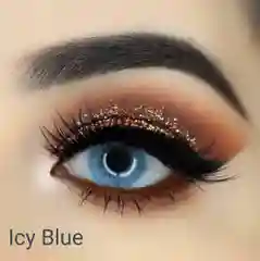 Цветные линзы голубые Aurora Ice Blue