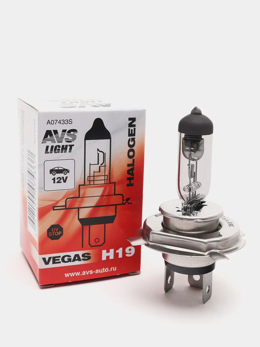 Лампа галогенная AVS Vegas, 1 шт, 12V 60/55 W