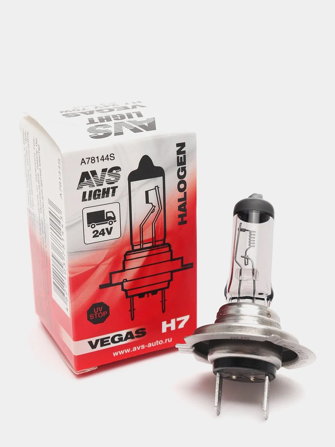 Лампа галогенная AVS Vegas, 1 шт, 24V/70W