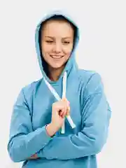 Толстовка женская удлиненная "Lady like"