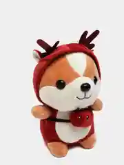 Красный мягкая игрушка  белка в костюме