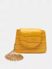 Желтый мини-сумка