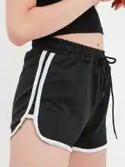 Шорты женские черные спортивные, повседневные шорты Active