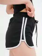 Шорты женские черные спортивные, повседневные шорты Active