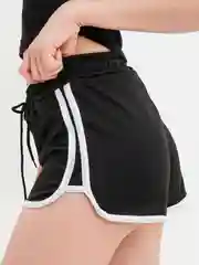 Шорты женские черные спортивные, повседневные шорты Active