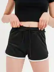 Шорты женские черные спортивные, повседневные шорты Active