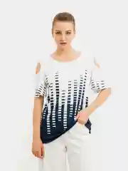 Индиго футболка женская