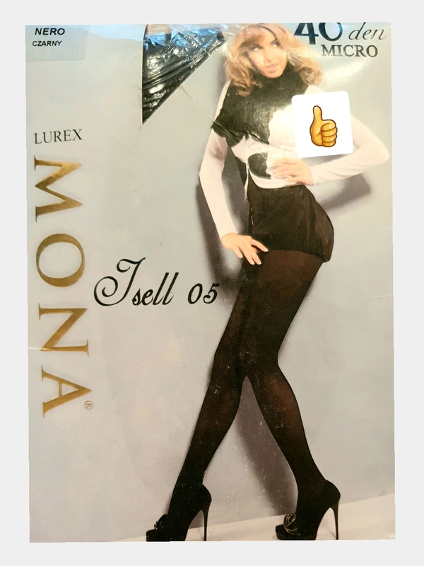 Колготки с рисунком Mona Isell 05