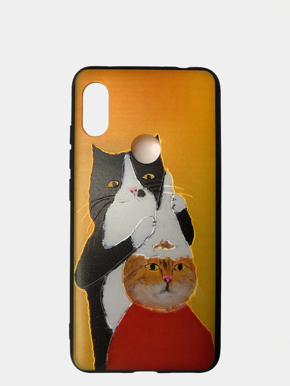 Золотой чехол Xiaomi Redmi Note 6
