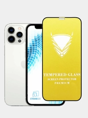 Защитное стекло для Apple iPhone 13 7/8/SE 2020 ,7+/8+/XR/11/X/11pro,12/12PR "OG" Gold 5D
