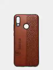 Коричневый чехол Huawei Honor 8X, Хуавей Хонор 8Х из эко кожи Baseus