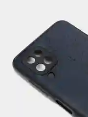 Хром чехол Samsung Galaxy A12 / M12, Самсунг Галакси А12 / М12 4G из эко кожи Baseus