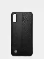 Черный чехол Samsung Galaxy A01 / M01, Самсунг Галакси А01 / М01 из эко кожи Baseus