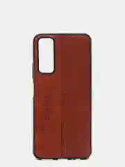 Коричневый чехол Huawei P Smart 2021, Хуавей П Смарт 2021 из экокожи Baseus