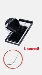Ресницы черные МИКС Feather System для наращивания КОРЕЯ. Arison Beauty Аб