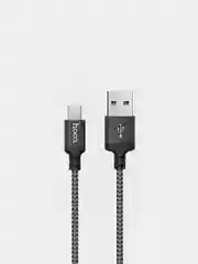 Серый меланж кабель для зарядки и передачи данных HOCO X14 Micro-USB для Android 1м и 2м
