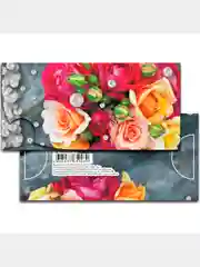 Конфетный конверты для денег Женские 8,2х17 см (10 Штук)