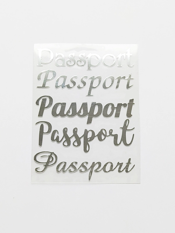 PASSPORT набор термонаклеек для обложки на паспорт 5 шт