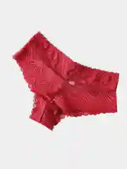Багровый трусы женские, прозрачные