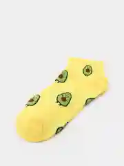 Желтый короткие носки