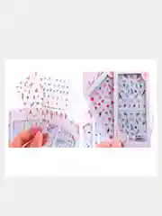 Наклейки для ногтей со стразами
