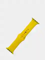 Желтый силиконовый ремешок для Apple Watch на 38/40мм и 42/44 мм