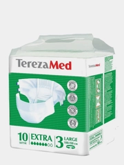 Подгузники, для взрослых, TerezaMed Extra Large, 10 штук