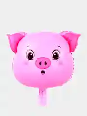 Розовый воздушный шар "Животные"