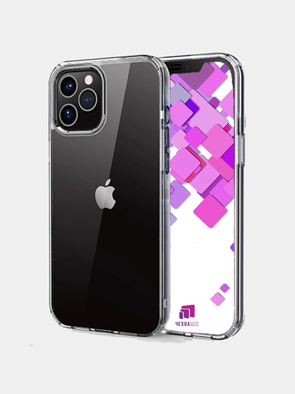 Apple iPhone плотный чехол 1.5мм прозрачный 12/12pro,12 pro max/12 mini