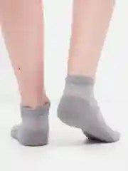 Носки унисекс из хлопка, женские мужские укороченные, 2 цвета сеткой