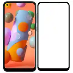 Стекло защитное Full Glue Premium Krutoff для Samsung Galaxy A11 / M11