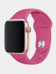 Фуксия ремешок силиконовый для Apple Watch 42/44