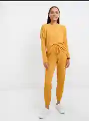Вязаный пижамный комплект
