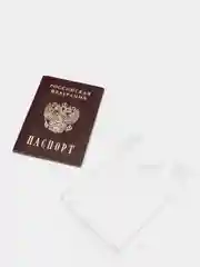 Прозрачная обложка книжка на паспорт