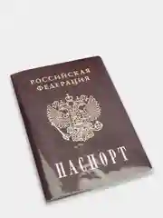 Прозрачная обложка книжка на паспорт
