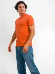Оранжевый мужские футболки